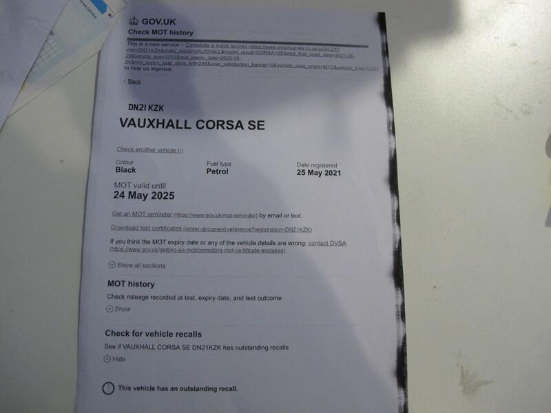 VAUXHALL CORSA